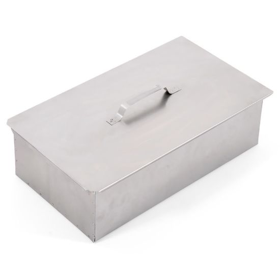 Изображение Коптильня(нержавейка) двухъярусная 480Х280Х170 ММ