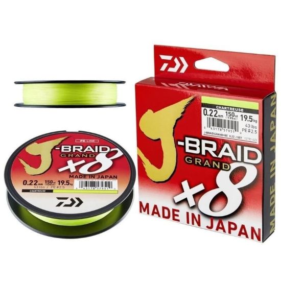 Изображение Плетеный шнур Daiwa J-Braid Grand 8х 135 м