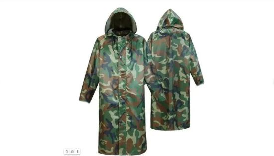 Изображение Плащ влагостойкий камуфляжный