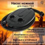 Изображение Насос ножной Патриот 5л