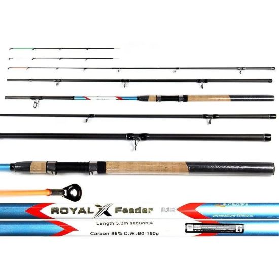 Изображение Удилище фидерное Grows Culture Royal Feeder 3.6м 60-150г