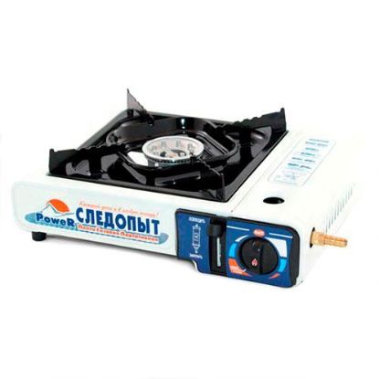 Изображение Газовая плита туристическая Следопыт PoweR с переходником