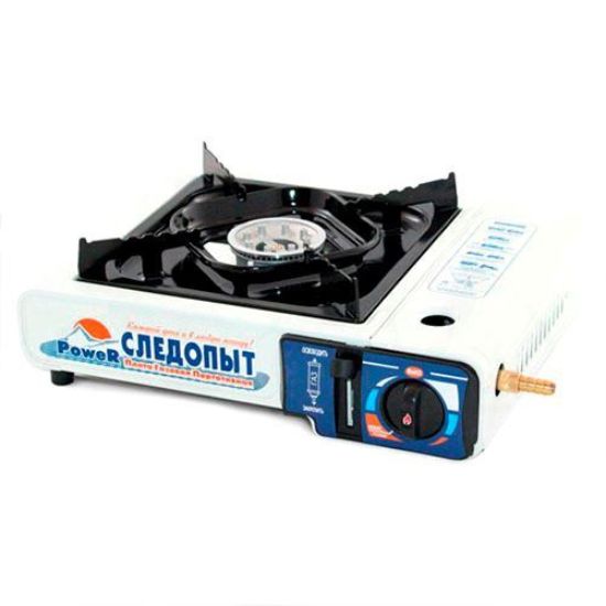 Изображение Газовая плита туристическая Следопыт PoweR с переходником