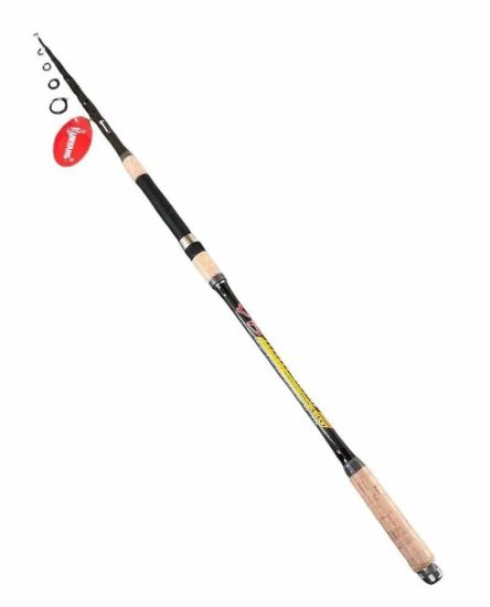 Изображение Удилище телескопическое с кольцами KumYang 3.3м 60-150г