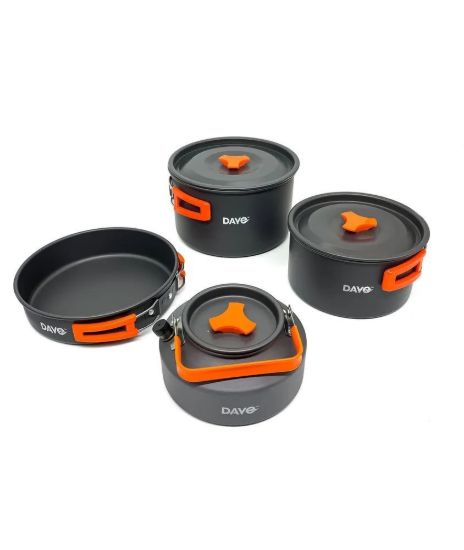 Изображение Туристическая посуда набор складной Dayo 941002-4