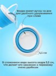 Изображение Ведро складное Jin Tai Z3002 Бирюзовое 10л