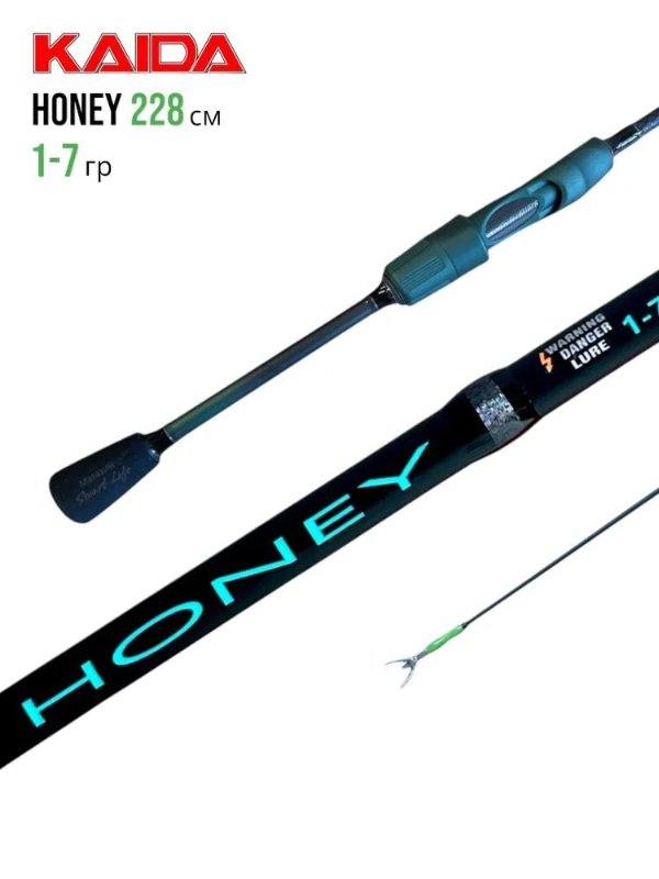 Изображение Спиннинг Kaida Honey 2.28м 1-7г