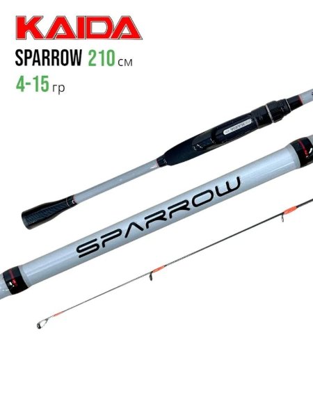 Изображение Спиннинг Kaida Sparrow 2.1м 4-15г