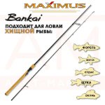 Изображение Спиннинг Maximus Bankai 2.2м 7-25г