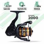 Изображение Катушка Black Side Aviator Pro 2000