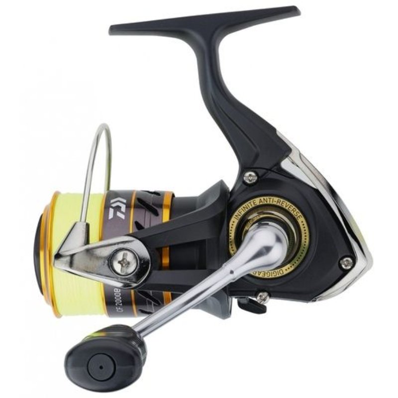 Изображение Катушка Daiwa CF 2000BG с плетеным шнуром