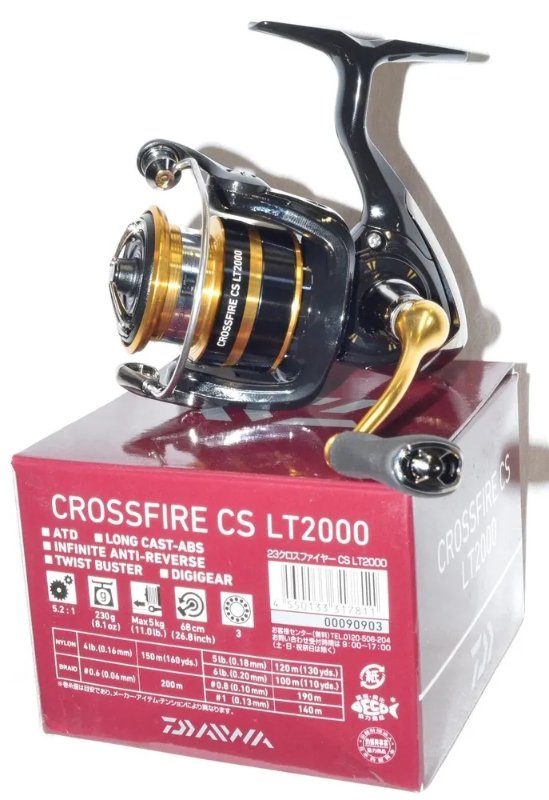 Изображение Катушка Daiwa Crossfire 23 LT 2000