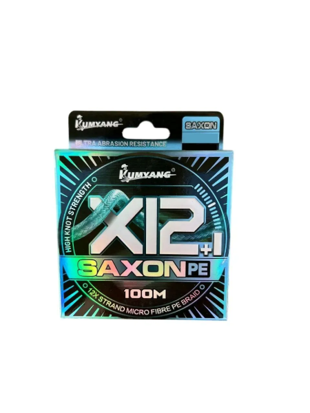 Изображение Плетеный шнур 12+1x Kumyang Saxon 100м 0.12мм