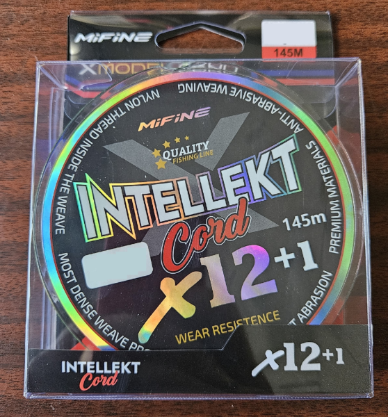 Изображение Плетеный шнур 12+1x Mifine Intellekt 145м 0.12мм