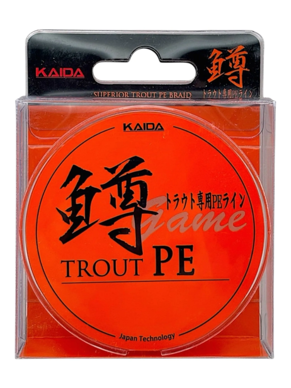 Изображение Плетеный шнур 4x Kaida Trout PE 150м 0.65мм