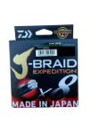 Изображение Плетеный шнур 8x Daiwa J-Braid Expedition 150м 0.10мм Dark Green