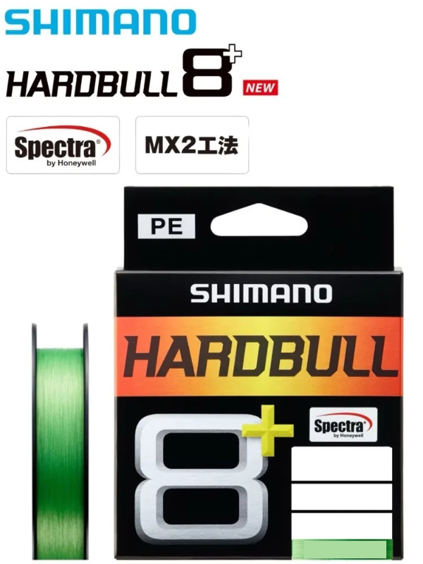 Изображение Плетеный шнур 8x Shimano HardBull+ 150м 0.6PE