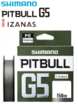 Изображение Плетеный шнур Shimano Pitbull G5 150м 1.0PE Steel Gray