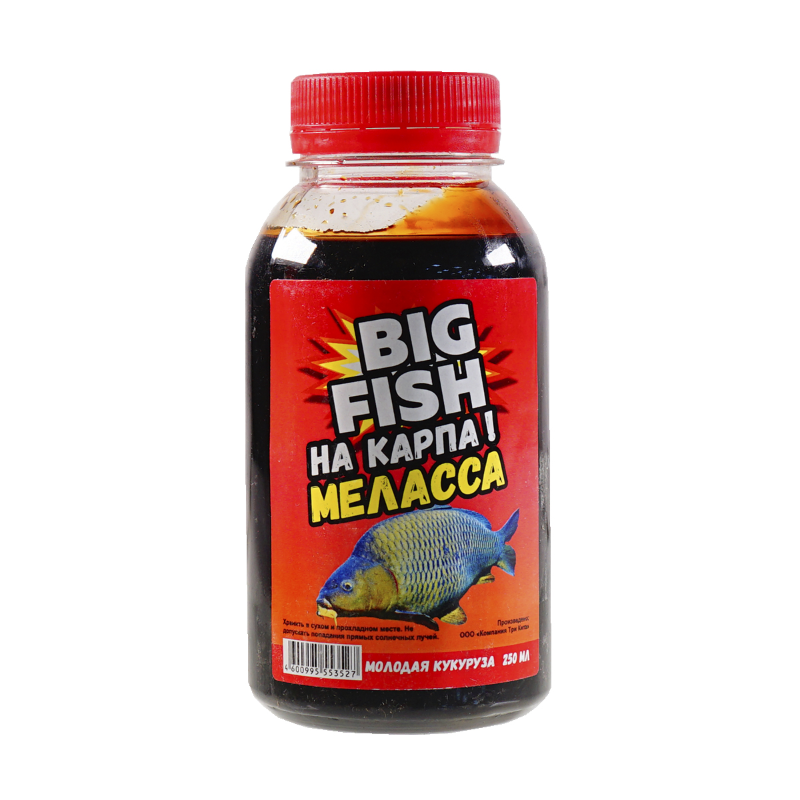 Изображение Меласса Big Fish 250мл Молодая кукуруза