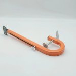 Изображение Держатель датчика эхолота Следопыт Оранжевый Прямой Площадка